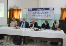 بلدية النصيرات تناقش مشروع تطوير منطقة بلوك C