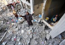 ما تبقى من دمار في غزة بفعل القصف الإسرائيلي