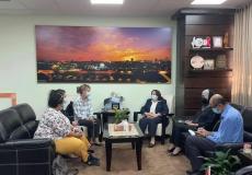 مي الكيلة وزيرة الصحة الفلسطينية