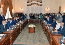 اجتماع غابي اشكنازي مع وزير الخارجية المصري في القاهرة أمس