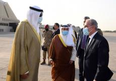 وصول رئيس الوزارء الفلسطيني محمد اشتية لدولة الكويت