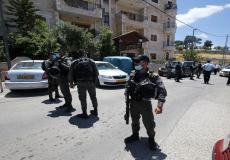 مواجهات مستمرة بين الشبان في بلدة عقربا وجيش الاحتلال