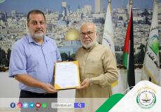 جانب من توقيع اتفاقية التعاون بين الجهتين