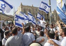 مسيرة الاعلام للمستوطنين في القدس