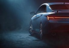 هيونداي تنشر أول صور لسيارة إلنترا N الرياضية