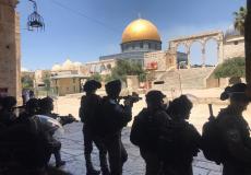 الاحتلال يقنحم الأقصى لقمع مسيرة خرجت نصرة للنبي محمد