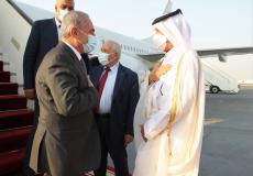 اشتية يصل قطر لمناقشة ملف إعمار غزة وقضايا أخرى