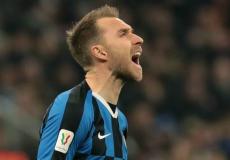 نجم إنتر ميلان الإيطالي كريستيان إريكسن