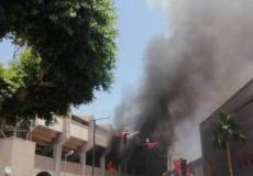 تفاصيل حريق التتش