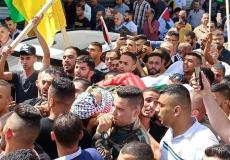 جماهير غفيرة تشيع جثمان الشهيد محمود عيسة في جنين