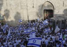 مسيرة الاعلام الإسرائيلية في القدس