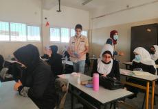 مركز شباب الأمة يستقبل طلبة الثانوية العامة في خان يونس