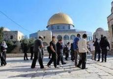 مستوطنون يقتحمون المسجد الاقصى