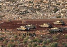 الاحتلال ينشر آلياته شرق طوباس- أرشيف