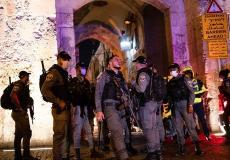 مضاعفة عناصر الشرطة استعدادا لمسيرة الأعلام بالقدس