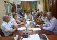 لقاء بين لجان المقاومة والجبهة السعبية في غزة