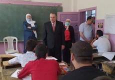 تقد وزير التربية الدكتور دارم طباع المراكز الامتحانية