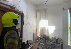 تضرر منزل اسرائيلي بصواريخ من غزة