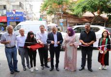 افتتاح سوق قلقيلية الشعبي