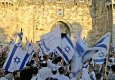 مسيرة الاعلام للمستوطنين في القدس