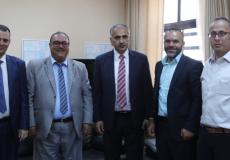 وكيل التربية يبحث مع بلدية سنجل دعم التعليم  