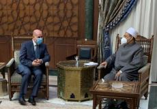 الهباش يبحث مع شيخ الأزهر سبل مواجهة العدوان الإسرائيلي في القدس
