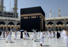 صورة أرشيفية لحجاج بيت الله الحرام