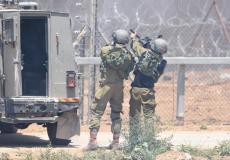 الجيش الإسرائيلي على حدود غزة