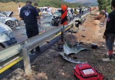 من مكان وقوع الحادث - المغار