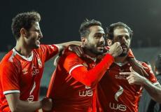 نجم الأهلي محمود كهرباء رفقة مروان محسن وحمدي فتحي