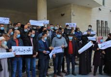 استمرار اضراب العاملين في جامعة الأقصى للمطالبة بمستحقاتهم المالية