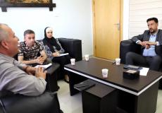 لقاء وزارة التعليم العالي مع صندوق التشغيل الفلسطيني
