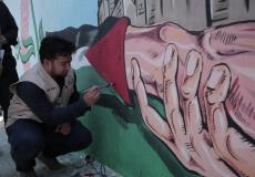 اختتام جداريات معركة "سيف القدس"