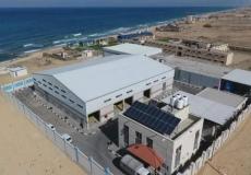 محطة تحلية المياه شمال غزة