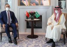 لقاء وزيرا الخارجية السعودي والتركي