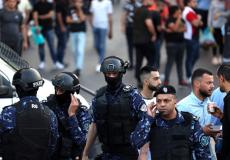 الشرطة الفلسطينية انتشرت وسط مدينة رام الله