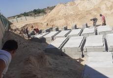 الأوقاف تشرع ببناء قبور جديدة في غزة والشمال