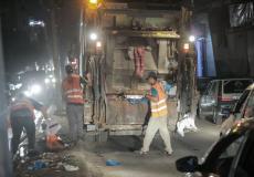 بلدية غزة قالت إنها جمعت 400 طن من مخلفات ذبح الأضاحي