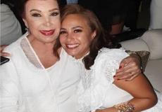 هند صبري مع الراحلة رجاء الجداوي