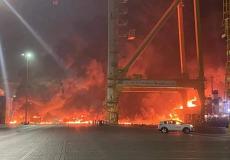 انفجار وقع في ميناء جبل علي في دبي