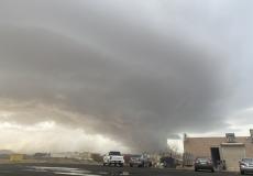 أمطار وسيول في منطقة نجران جنوب غرب السعودية