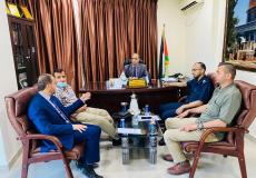 جانب من اجتماع لجنة التسول