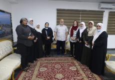 لقاء وزارة المرأة مع وزارة الداخلية بغزة
