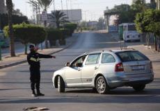 شرطة مرور غزة