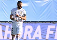 كريم بنزيما لاعب ريال مدريد