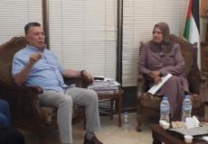 حلس يلتقي بدائرة الأشبال والزهرات بالهيئة القيادية