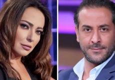 أمل عرفة وعبد المنعم عمايري