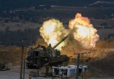 اطلاق المدفعية الاسرائيلية قذائف على جنوب لبنان