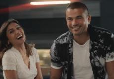 عمرو دياب ودينا الشربيني