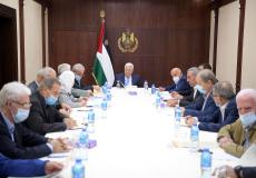 الرئيس عباس يترأس اجتماع اللجنة المركزية لحركة فتح